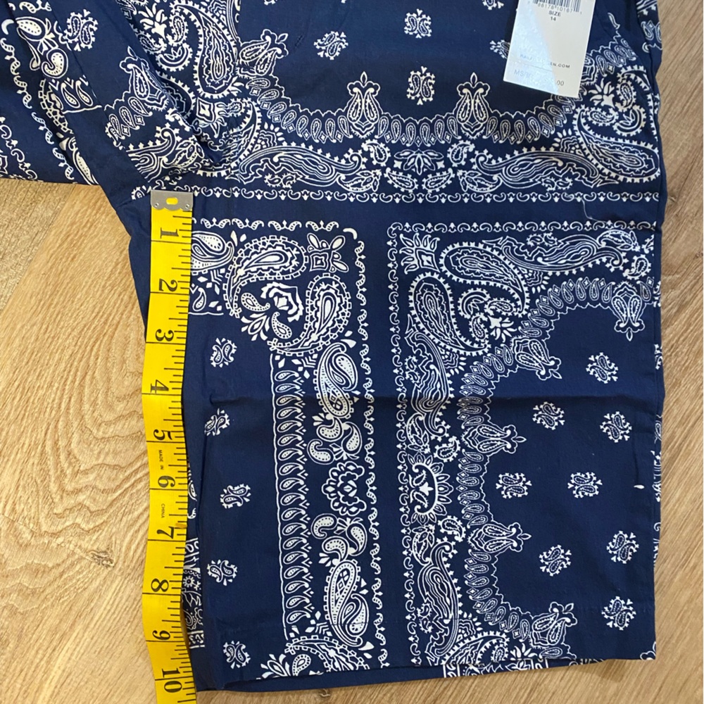 Ralph Lauren Bandanna Shorts.